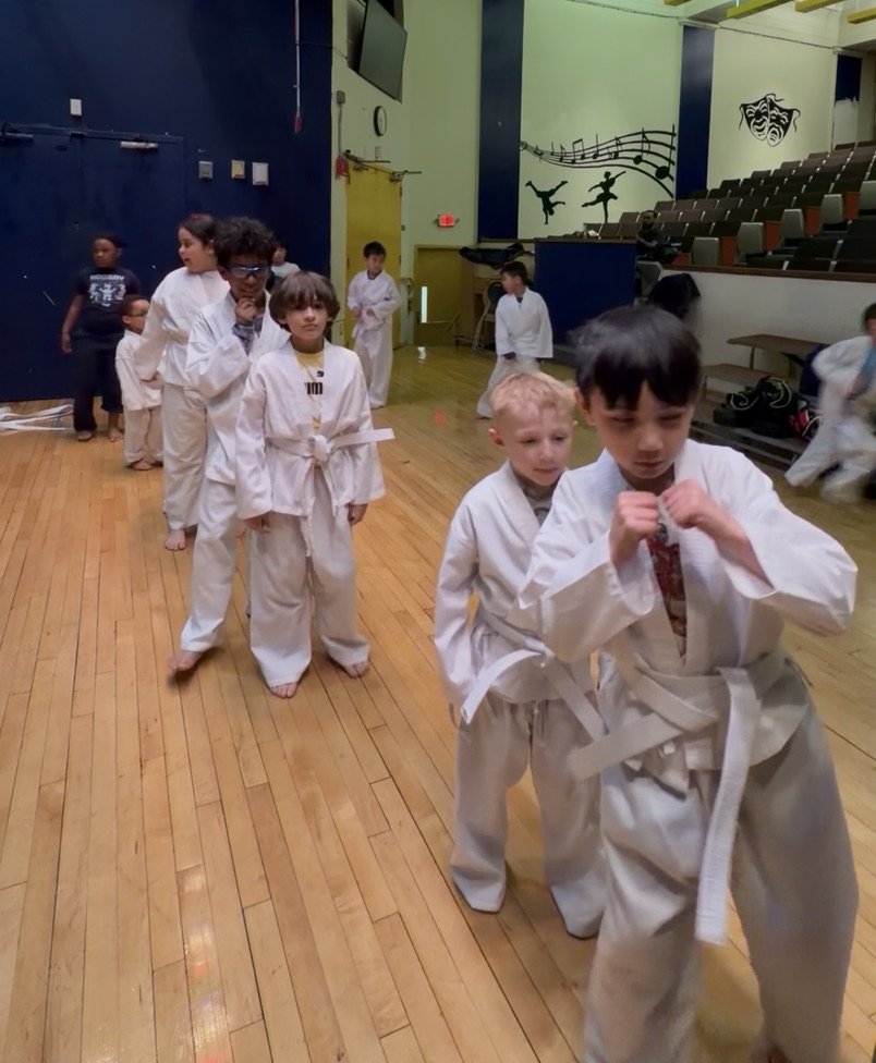 Boston Self Defense student  practicing martial arts